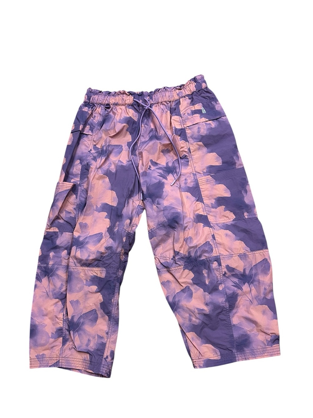 Free People FP Movement In The Wild Pants violet cloud wash L - Picture 2 of 5